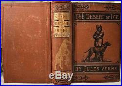 1870s JULES VERNE BOXED SET 4 Books 20,000 Leagues Around World Captain Hatteras