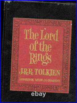 1965 2nd Revised Edition Boxed Set of 3 J. R. R. Tolkien Lord of the Rings