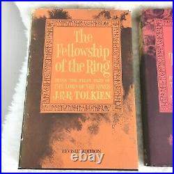 1965 Lord Of The Rings Trilogy Hardback Box Set J. R. R. Tolkien 2nd Ed 9th Print