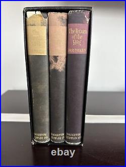 1965 Lord Of The Rings Trilogy Hardcover Book Boxed Set with Maps 2nd Edition