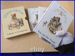 1985 Vera the Mouse A World of Enchantment by Marjolein Bastin 4 HC Boxed Set