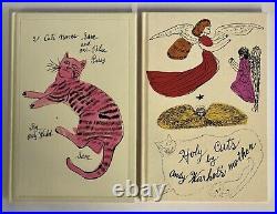 1ST ED 25 Cats Name Sam and One Blue Pussy / Holy Cats Box Set 1987 Andy Warhol