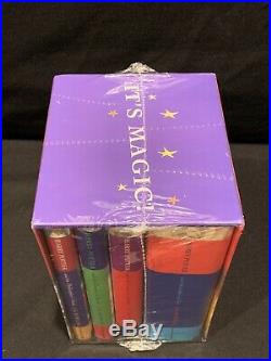 1st Edition, Early Print U. K. Harry Potter Partial Box Set (1-4) Hardcover New