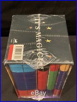 1st Edition, Early Print U. K. Harry Potter Partial Box Set (1-4) Hardcover New