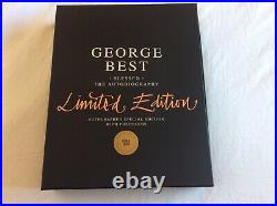 2002 Authentic George Best BLESSED Autobiography Signed Limited Edition Box Set