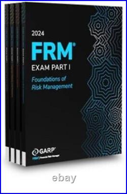 2024 GARP FRM PART 1 Study notes Box set (1-4) Hard copies
