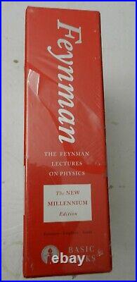 3 Vol Box, The Feynman Lectures on Physics The New Millennium Edition SEALED
