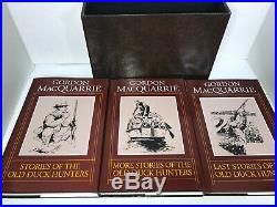 3 pc Box Set by MacQuarrie Stories of the Old Duck Hunters HC Ducks Unlimited