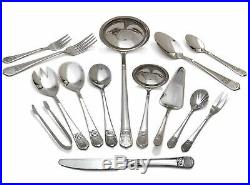 72 PCS Flatware Set 18/10 Stainless Silverware, 24K Gold plated Service for 12