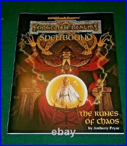 AD&D Forgotten Realms Spellbound Box Set 100% complete and EXCELLENT shape
