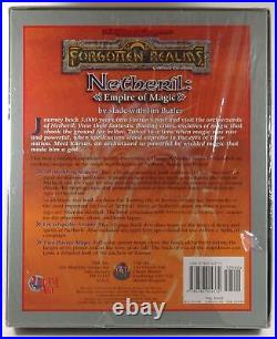 AD&D Netheril Empire of Magic Box Set slade, Jim Butler TSR