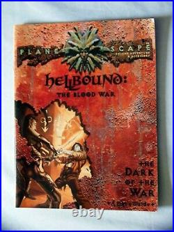 AD&D PLANESCAPE HELLBOUND THE BLOOD WAR Box Set 95% complete read first