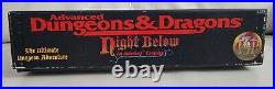 AD&D Underdark Campaign Night Below Box Set Advanced D&D TSR 1995 DND Complete