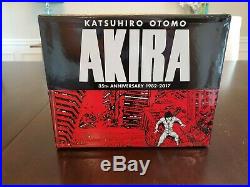 AKIRA 35th Anniversary Limited Edition BOX SET Deluxe Hardcover NEW OOP