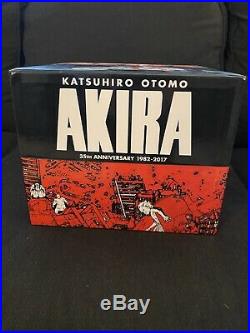 AKIRA 35th Anniversary Limited Edition BOX SET Deluxe Hardcover Out Of Print