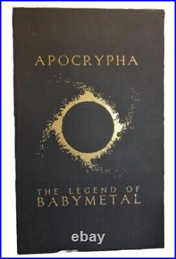 APOCRYPHA THE LEGEND OF BABY METAL Large FORMAT Book Box Set with 3 Posters NM