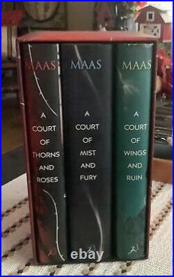A Court Of Thorns and Roses original hardcover box set by Sarah J Maas ACOTAR