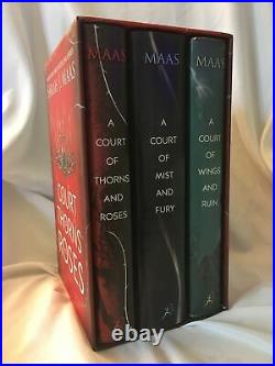 A Court of Thorns and Roses Box Set Hardcover Mist Fury Sarah J Maas SJM