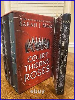 A Court of Thorns and Roses Box Set ORIGINAL HARDBACK COVERS