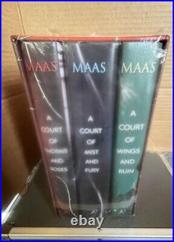 A Court of Thorns and Roses Sarah J. Maas First Edition Box Set SEALED RARE