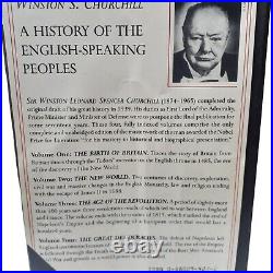 A History of the English Speaking Peoples Winston Churchill 4 Volume Set HC B&N