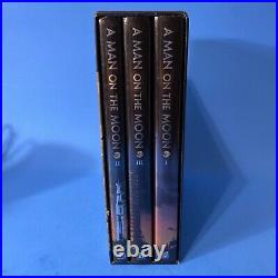 A Man on the Moon by Andrew Chaikin Three-Volume Time Life Books Box Set VGC
