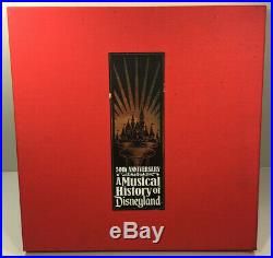 A Musical History of Disneyland 50th Anniversary 6 CD Box Set with Hardcover Book