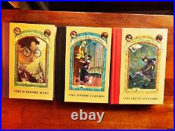 A Series Unfortunate Events 1-13 The Wreck Set Box Case Poster Lemony Snicket Hc