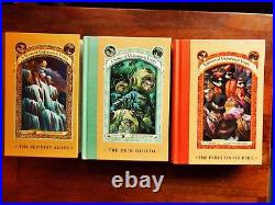 A Series Unfortunate Events 1-13 The Wreck Set Box Case Poster Lemony Snicket Hc