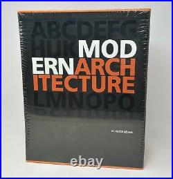 A-Z OF MODERN ARCHITECTURE by Peter Gossel, New 2 Book Collector's Set, Taschen