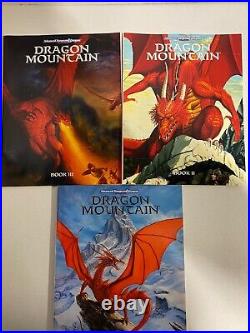Advanced Dungeons & Dragons Dragon Mountain Deluxe Box Set Board Game TSR 1994