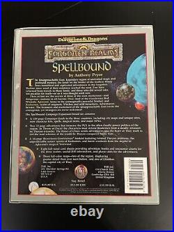 Advanced Dungeons & Dragons Forgotten Realms Spellbound Box Set Complete S2