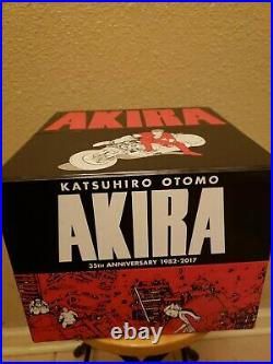 Akira 35th Aniversary incomplete Box Set Manga Katsuhiro Otomo Hardcover English