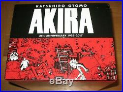 Akira 35th Anniversary Box Set Manga Katsuhiro Otomo 9781632364616