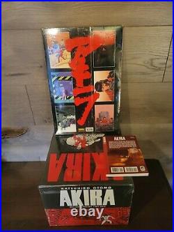 Akira 35th Anniversary Box Set + Portfolio + Vol 1 Tokyopop Katsuhiro Otomo RARE