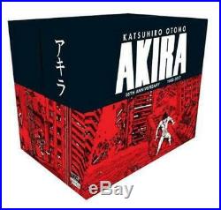 Akira 35th Anniversary Box Set by Katsuhiro Otomo (English) Hardcover Book Free