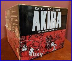 Akira 35th Anniversary Box Set by Katsuhiro Otomo (English) Hardcover Manga Lot