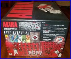 Akira 35th Anniversary Box Set by Katsuhiro Otomo (English) Hardcover Manga New