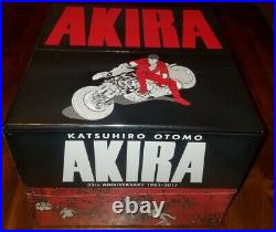 Akira 35th Anniversary Box Set by Katsuhiro Otomo (English) Hardcover Manga New