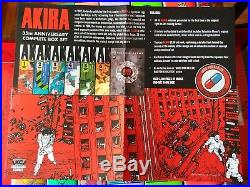 Akira 35th Anniversary boxed set COMPLETE and MINT! Katsuhiro Otomo
