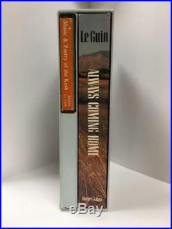 Always Coming Home by Ursula K. Le Guin (1st Ed) Signed LTD Box Set with Cassette