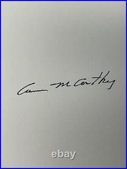 Authentic Cormac McCarthy Signed Autographed Box Set The Passenger Stella Maris