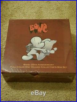 BONE 20th ANNIVERSARY ONE VOLUME COLLECTOR'S BOX SET HC SEALED OOP SIGNED RARE