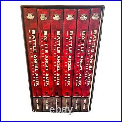 Battle Angel Alita Box Set Deluxe Edition Hardcover & 3 Litho Prints Manga