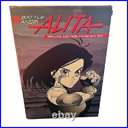 Battle Angel Alita Box Set Deluxe Edition Hardcover & 3 Litho Prints Manga