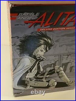 Battle Angel Alita Deluxe Edition Series Box Set Hardcover MangaIncl. 2 Prints