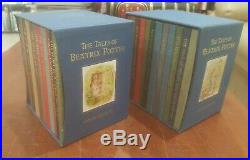Beatrix Potter Peter Rabbit 23 Vol Folio Society Hardcover Gilded Pages Box Set