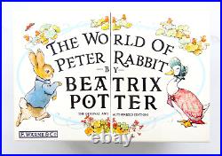Beatrix Potter Peter Rabbit Book Set Vintage Box Complete 1993 Nursery Childrens