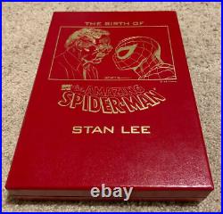Birth of Spider-man HC Box Set signed by Stan Lee AUTHENTIC Amazing Fantasy #15