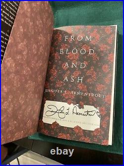 Bookish Box From Blood And Ash FBAA Digitally Signed Set